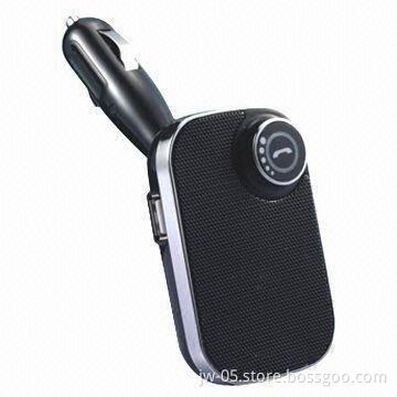 Bluetooth Handsfree Car Kit with Advanced Built-in Microphone and Speaker